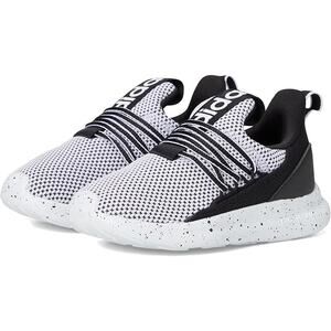 NWT adidas Unisex Lite Racer Adapt 7.0 Sneaker,White/Black, 11 US Little Kid
